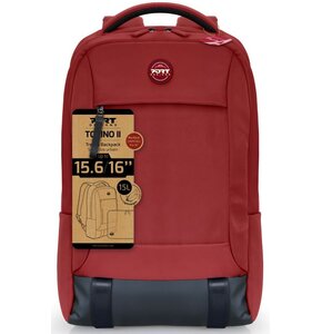 Plecak na laptopa PORT DESIGNS Torino II 15.6-16 cali Czerwony