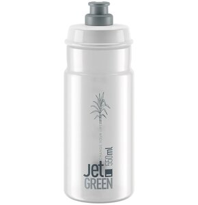 Bidon ELITE Jet Green 550 ml Przezroczysty