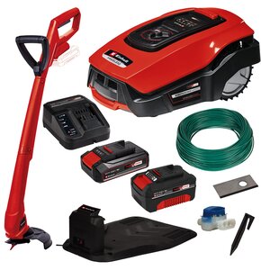 Robot koszący EINHELL Freelexo 500 BT + Podkaszarka akumulatorowa GC-CT 18/24 Li P