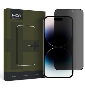Szkło Prywatyzujące HOFI Anti Spy Glass Pro+ do Apple iPhone 14 Pro Max Privacy