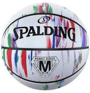 Piłka koszykowa SPALDING Marble Biały (rozmiar 7)
