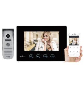 Wideodomofon EURA VDP-40A3B Feniks Wi-Fi