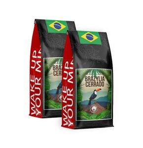 Kawa ziarnista BLUE ORCA COFFEE Brazylia Cerrado 2 x 1 kg