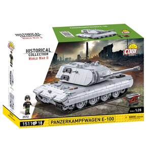 Klocki plastikowe COBI Historical Collection World War II Panzerkampfwagen E-100 COBI-2572