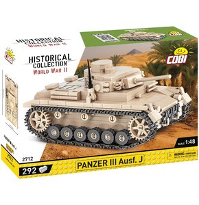 Klocki plastikowe COBI Historical Collection World War II Panzer III Ausf. J COBI-2712