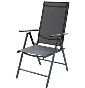 Krzesło ogrodowe MIRPOL Merkury M7P2 Czarny