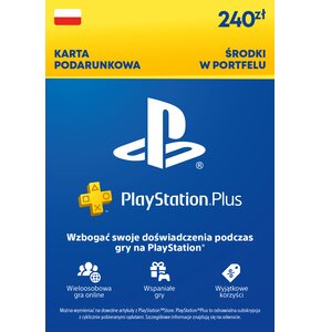 Kod aktywacyjny SONY PlayStation Network 240 zł