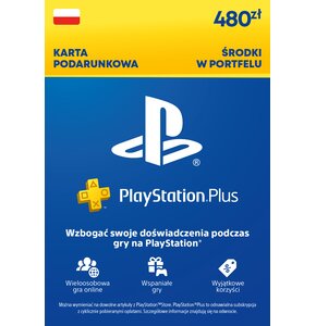 Kod aktywacyjny SONY PlayStation Network 480 zł