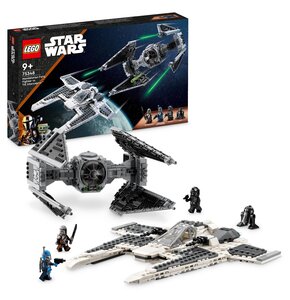 LEGO 75348 Star Wars Mandaloriański myśliwiec Fang Fighter kontra TIE Interceptor
