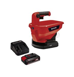 Siewnik EINHELL GE-US 18 LI Solo + Akumulator EINHELL 4512097 2.5 Ah 18V + Ładowarka