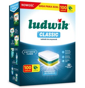 Tabletki do zmywarek LUDWIK Classic - 100 szt.