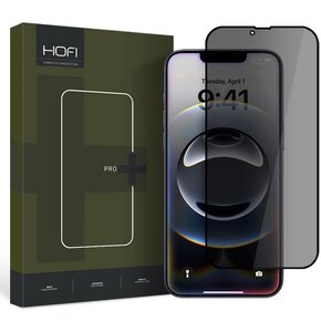 Szkło prywatyzujące HOFI Anti Spy Glass Pro+ do Apple iPhone 13/13 Pro/14/16e Privacy