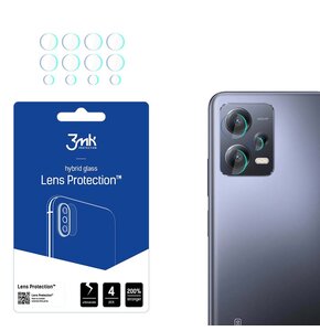 Szkło hybrydowe 3MK Lens Protection Camera do Xiaomi Redmi Note 12 Pro/12 Pro+