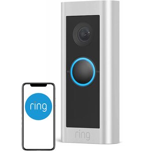 Wideodomofon RING Video Doorbell 2 Pro (2021) B086Q54K53 Srebrny