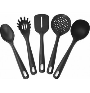Zestaw przyborów kuchennych PRACTIC Handy Czarny (5 elementów)