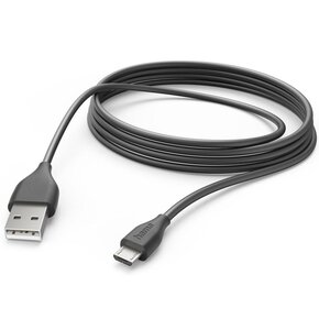 Kabel Micro USB - USB HAMA 3 m Czarny