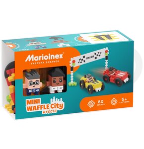 Klocki plastikowe MARIOINEX Mini Waffle City Wyścig 903179