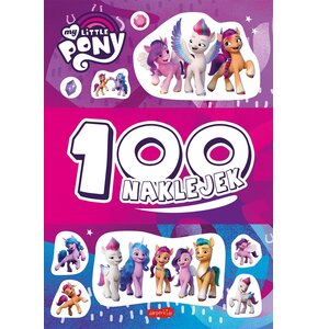 Książka dla dzieci 100 naklejek My Little Pony Wydanie filmowe