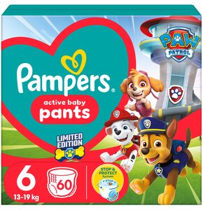 Pieluchomajtki PAMPERS Pants Psi Patrol 6 (60 szt.)
