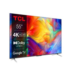 Telewizor TCL 55P638 55" LED 4K Google TV Dolby Vision Dolby Atmos HDMI 2.1