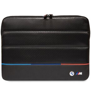 Etui na laptopa BMW Sleeve Carbon Tricolor 14 cali Czarny