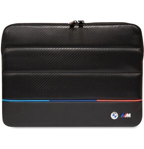 Etui na laptopa BMW Sleeve Carbon Tricolor 16 cali Czarny