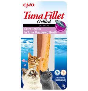Przysmak dla kota INABA Cat Tuna Filet Extra z tuńczyka w bulionie 15 g
