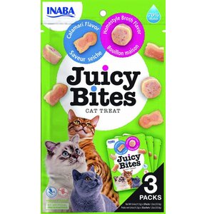 Przysmak dla kota INABA Juicy Bites Rosół i kalmary 3 x 11.3 g