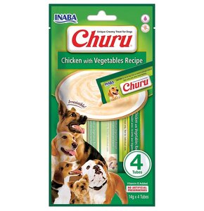 Przysmak dla psa INABA Churu Kurczak z warzywami  (4 x 14 g)