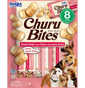 Przysmak dla psa INABA Churu Bites Kurczak z łososiem (8 x 12 g)