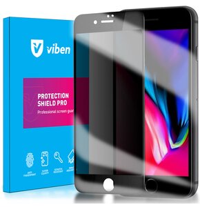 Szkło Prywatyzujące VIBEN Anti Spy do iPhone 7/8/SE 2020/2022 Czarny
