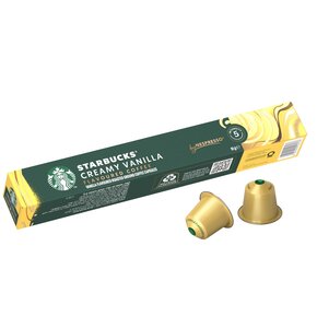 Kapsułki STARBUCKS Creamy Vanilla do ekspresu Nespresso