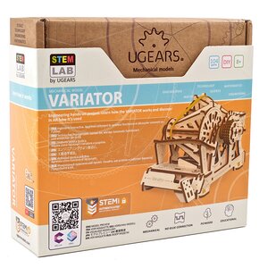 Zabawka drewniana UGEARS Stem lab 3D Wariator 70147 (104 elementy)