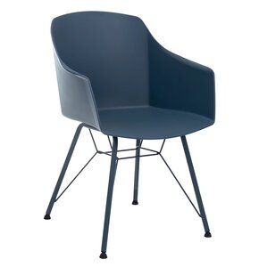 Krzesło ogrodowe MIRPOL Clara SL-7021W Ciemnoniebieski