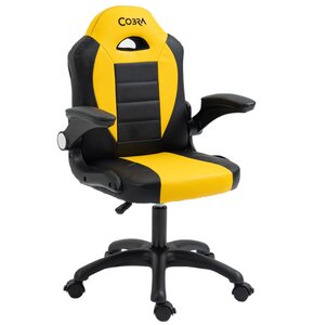 Fotel COBRA Junior Pro Żółto-czarny