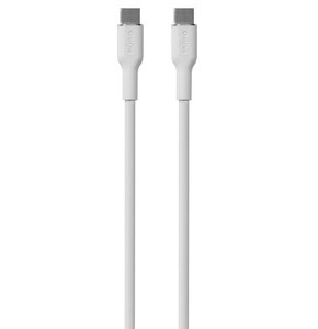 Kabel USB-C - USB-C PURO Icon Soft Cable 1.5 m Biały