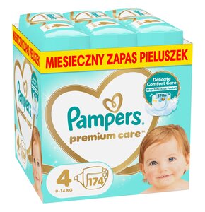 Pieluchy PAMPERS Premium Care Monthly Box 4 Maxi (174 szt.)
