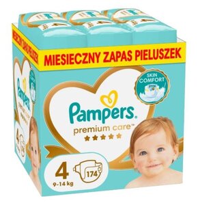 Pieluchy PAMPERS Premium Care Monthly Box 4 Maxi (174 szt.)