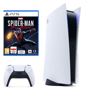 Konsola SONY PlayStation 5 + Marvel's Spider-Man: Miles Morales Gra PS5