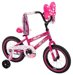 Rower dziecięcy HUFFY Disney Minnie 14 cali dla dziewczynki Różowy
