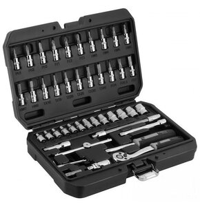 Klucze nasadowe NEO TOOLS 10-004 (46 elementów)
