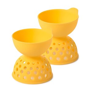 Podstawka do jajek OXO Good Grips Żółty (2 sztuki)
