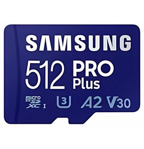 Karta pamięci SAMSUNG Pro Plus MicroSD 512GB + Adapter