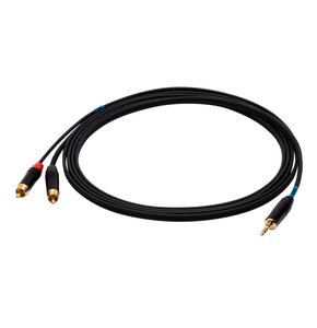 Kabel SSQ MIJRCA1 TRS 3.5 mm - 2 x RCA 1 m