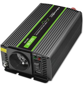 Przetwornica QOLTEC Monolith 24V na 230V 300W/600W Czysta sinusoida
