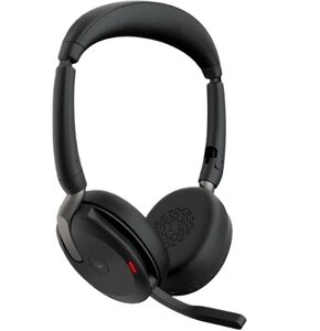 Słuchawki JABRA Evolve 2 65 Flex MS Stereo, Bezprzewodowe, Nauszne, ANC