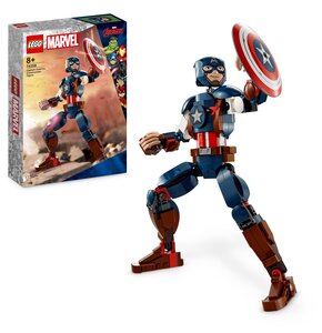 LEGO 76258 Marvel Figurka Kapitana Ameryki do zbudowania
