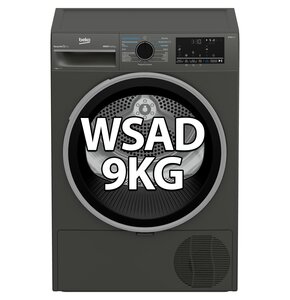 Suszarka BEKO B5T692343MPB BPRO500 z pompą ciepła 9kg IronFinish