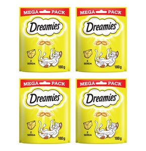 Przysmak dla kota DREAMIES Żółty ser 4 x 180 g