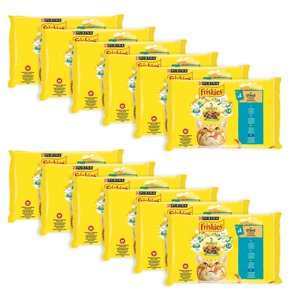 Karma dla kota FRISKIES 5 Promises Mix rybny (48 x 85 g)